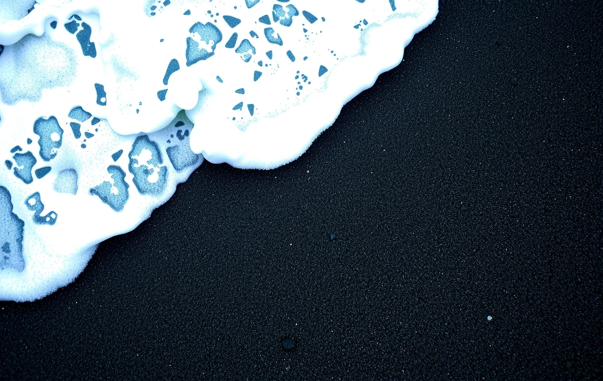 Volcanic textures representing stability and flow